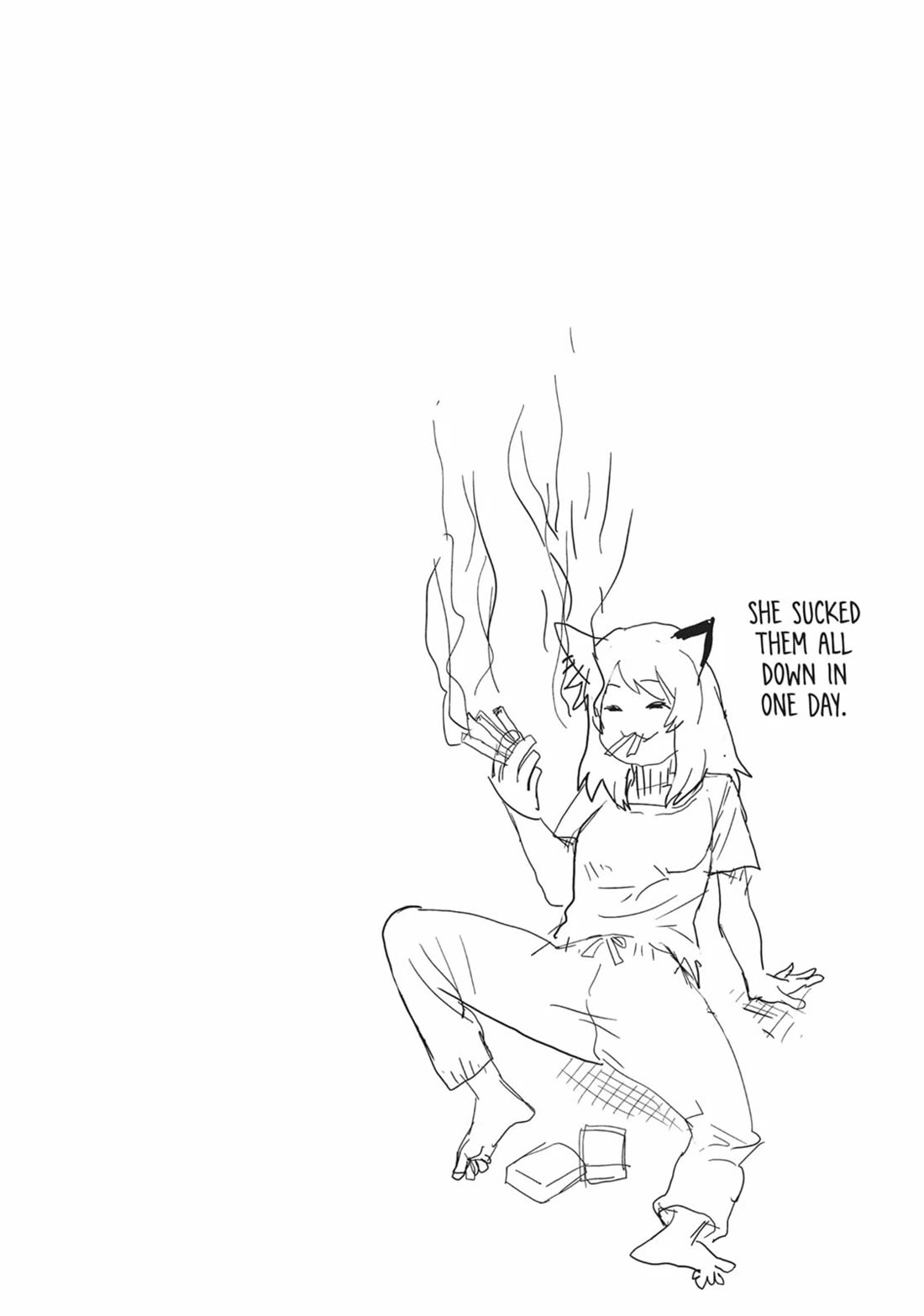 Chainsmoker Cat chapter 1 page 14