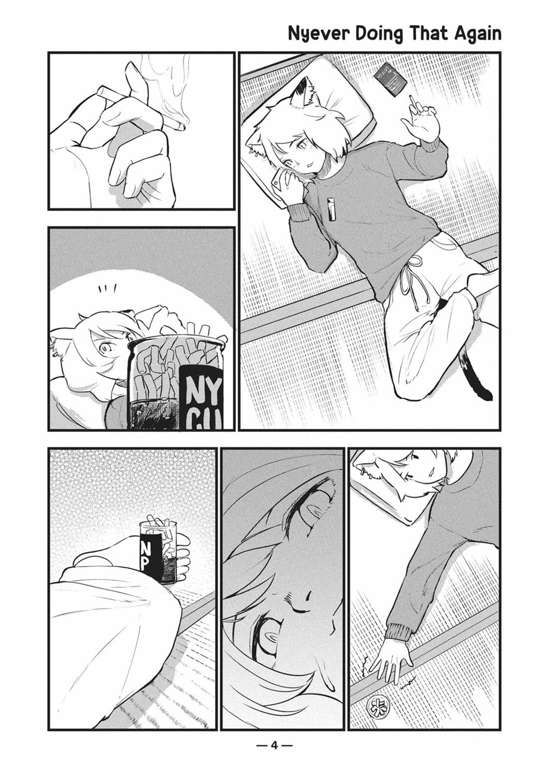 Chainsmoker Cat chapter 1 page 2
