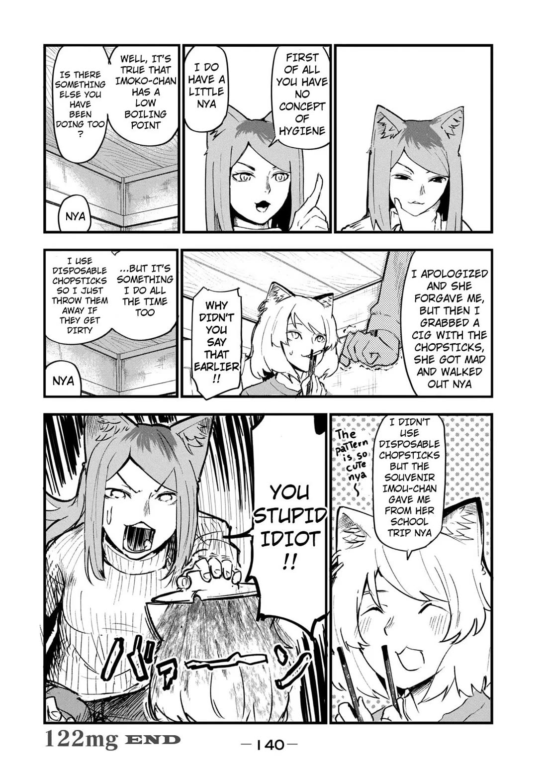 Chainsmoker Cat chapter 122 page 4