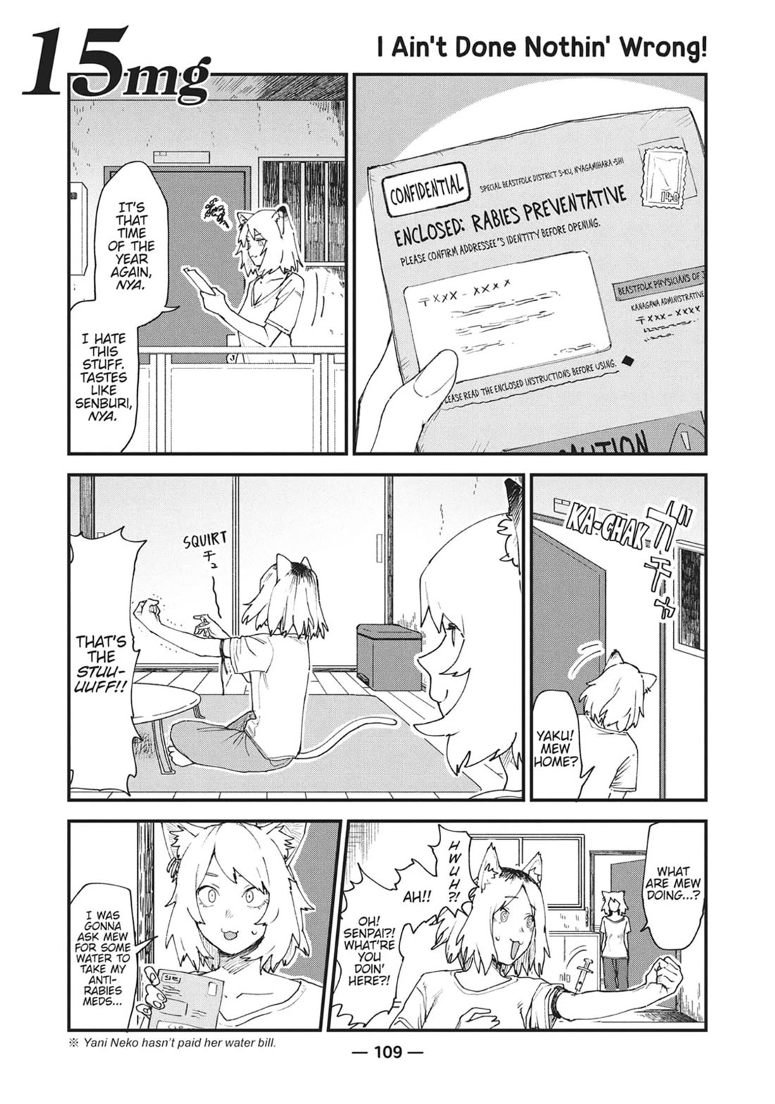 Chainsmoker Cat chapter 15 page 1