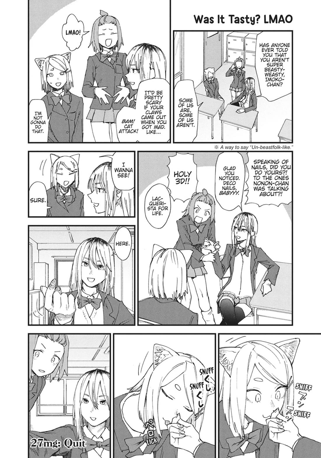 Chainsmoker Cat chapter 27 page 6