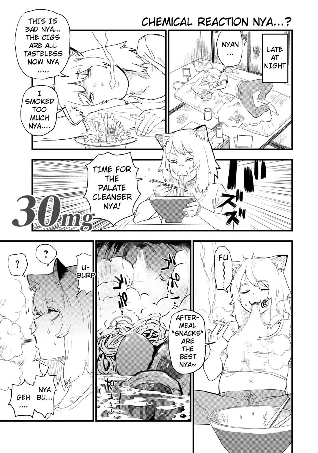Chainsmoker Cat chapter 30 page 1