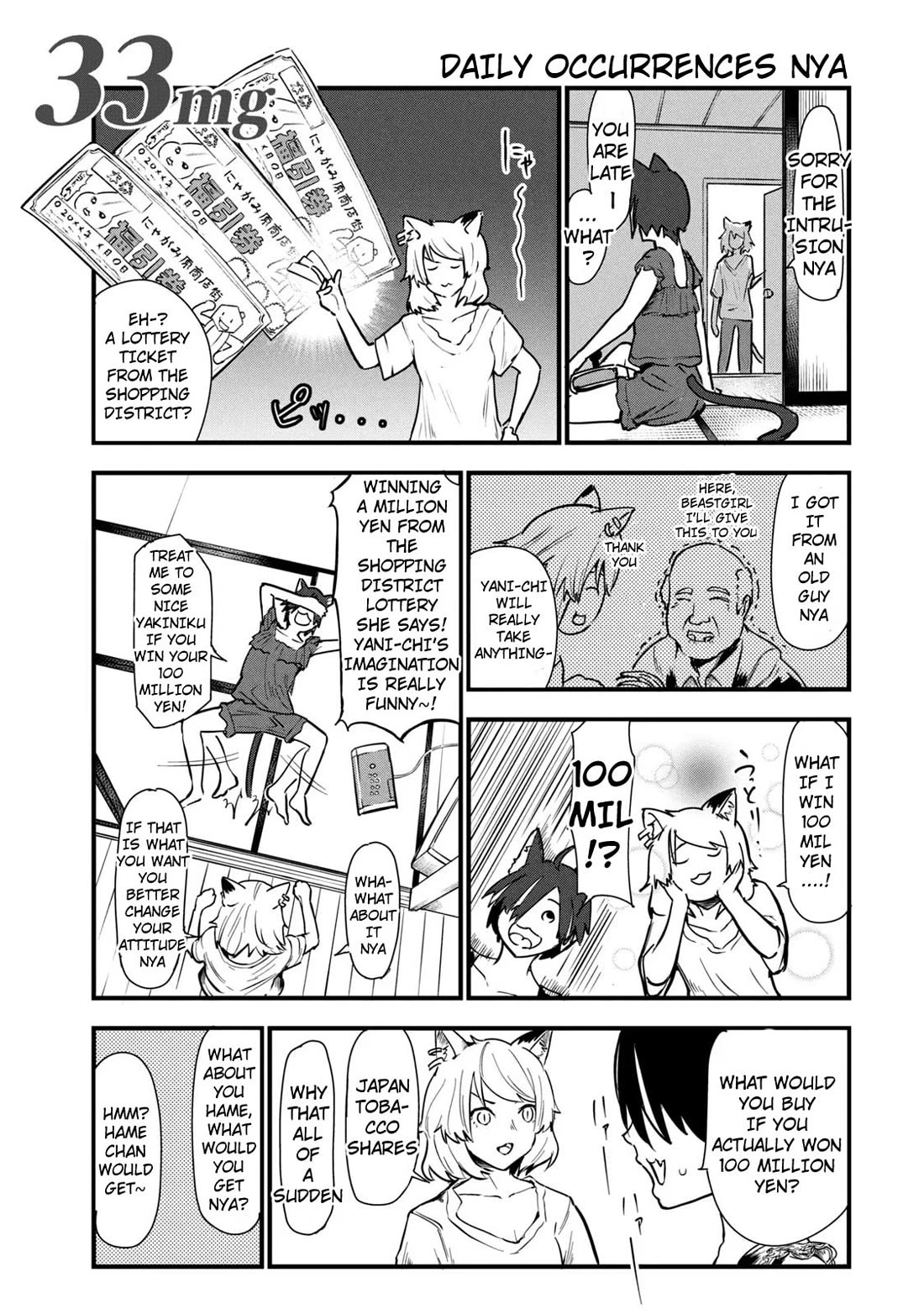 Chainsmoker Cat chapter 33 page 1