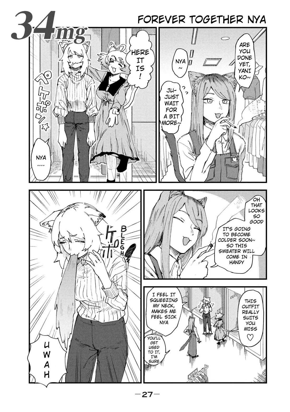 Chainsmoker Cat chapter 34 page 1