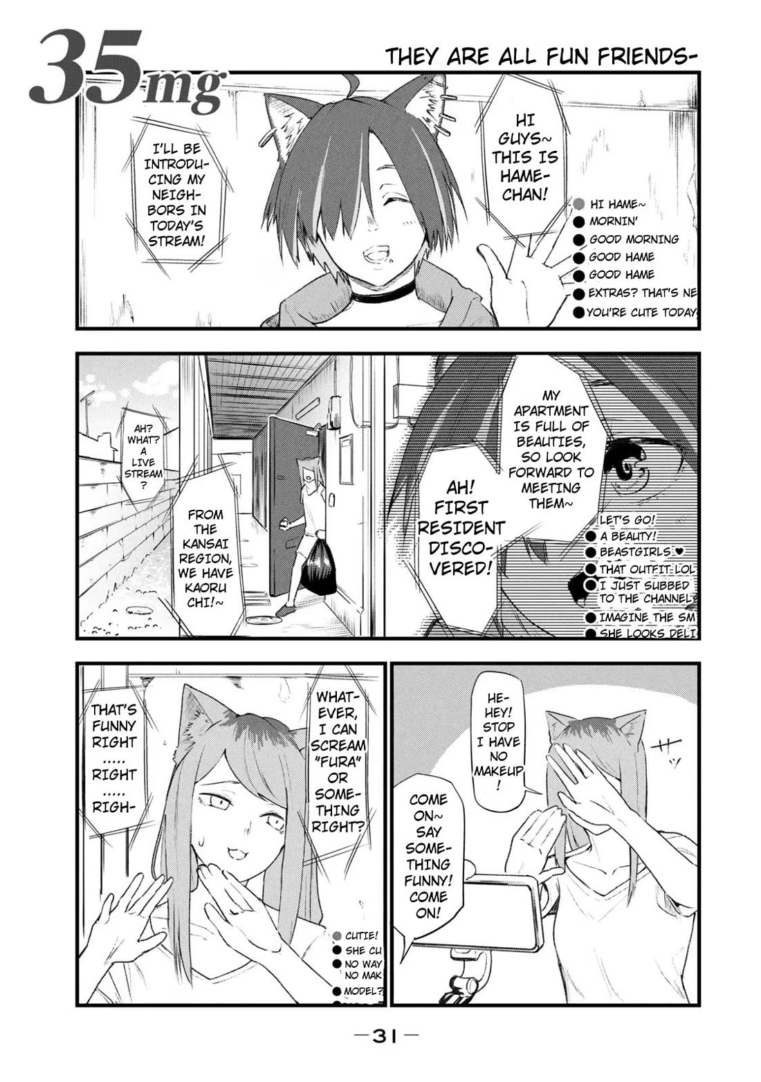 Chainsmoker Cat chapter 35 page 1