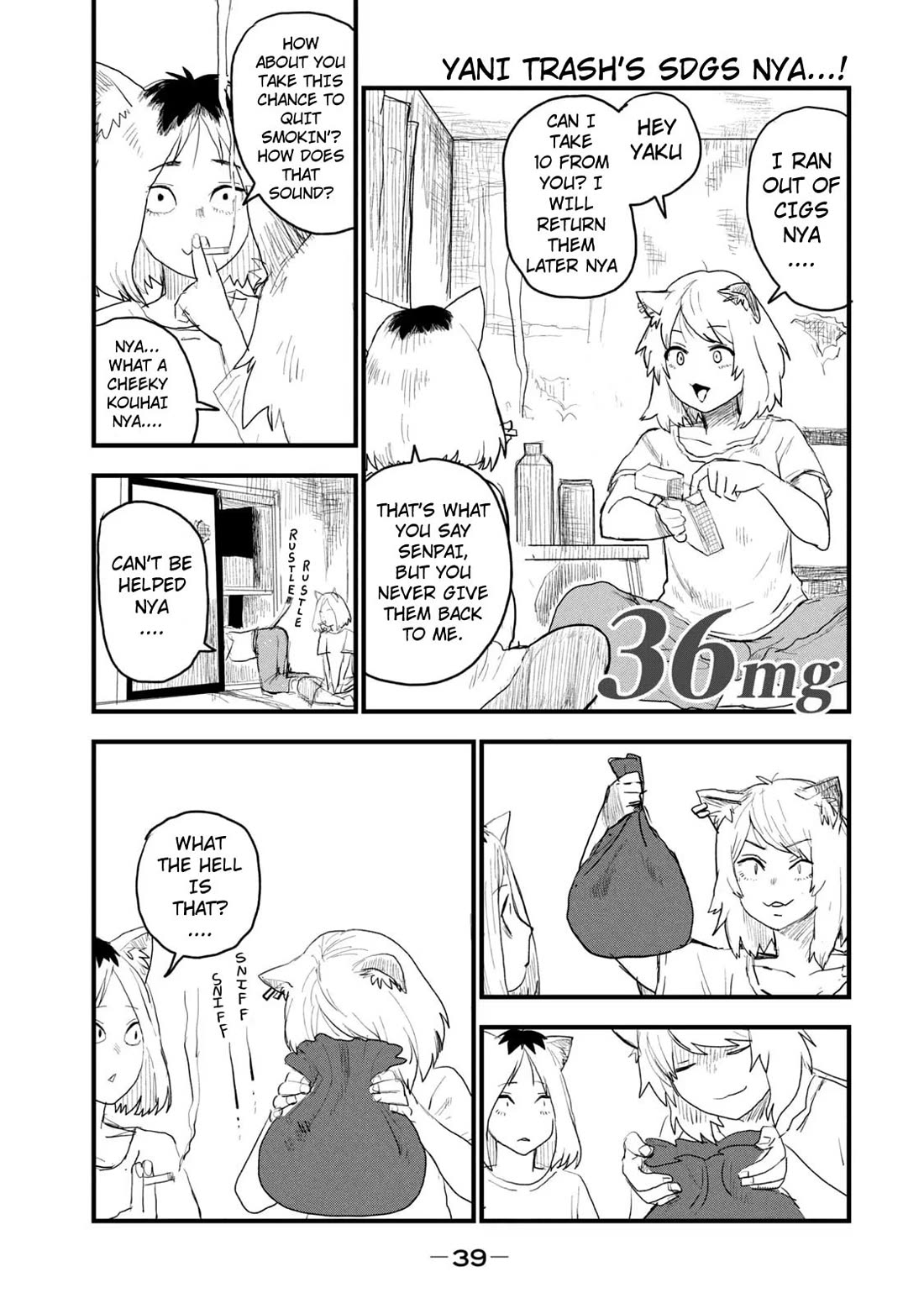 Chainsmoker Cat chapter 36 page 1