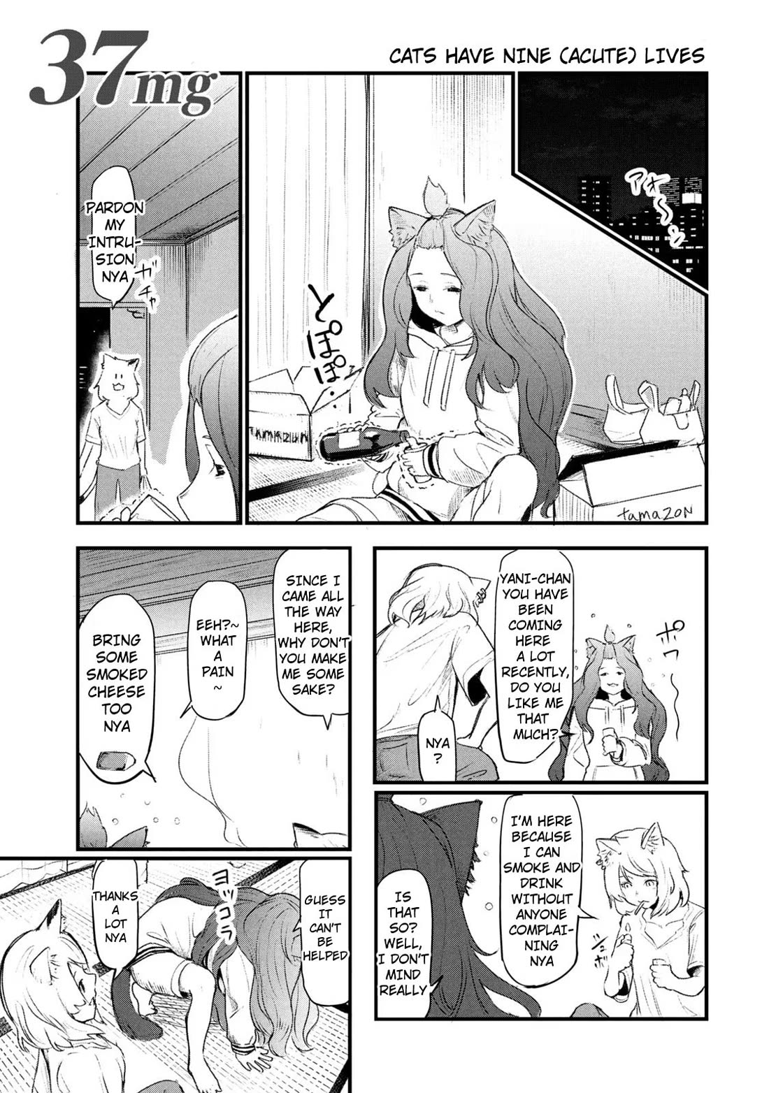 Chainsmoker Cat chapter 37 page 1