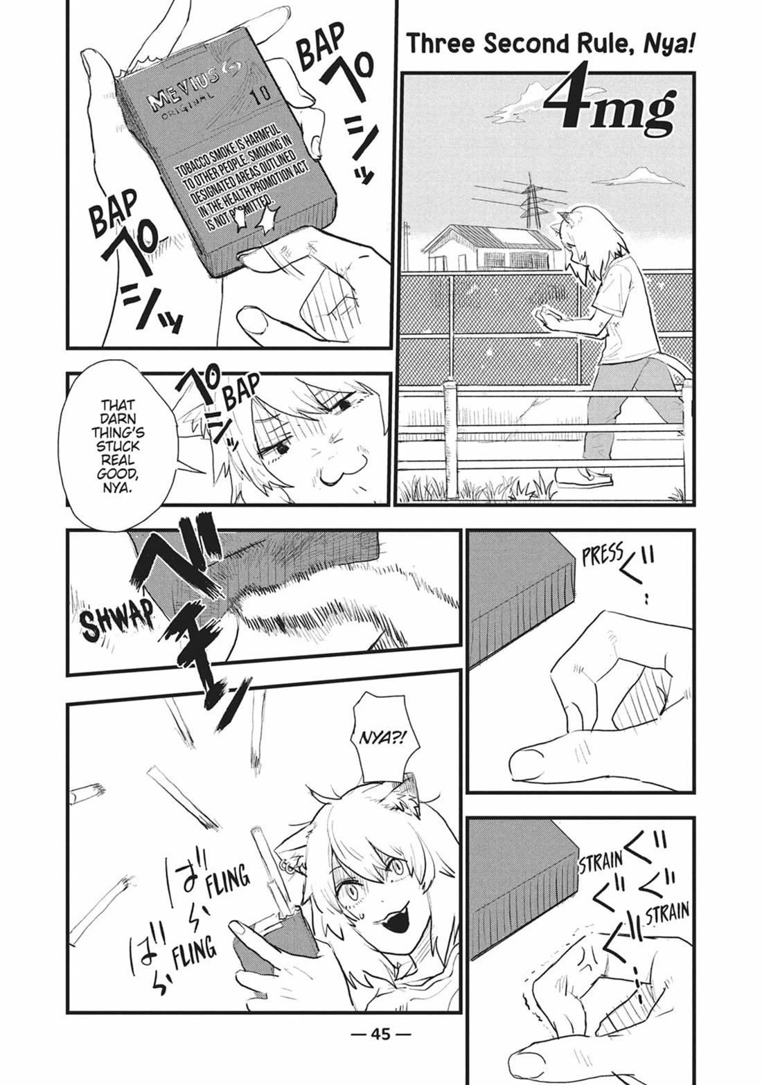 Chainsmoker Cat chapter 4 page 1