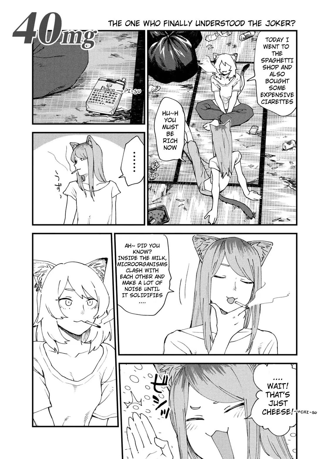 Chainsmoker Cat chapter 40 page 1