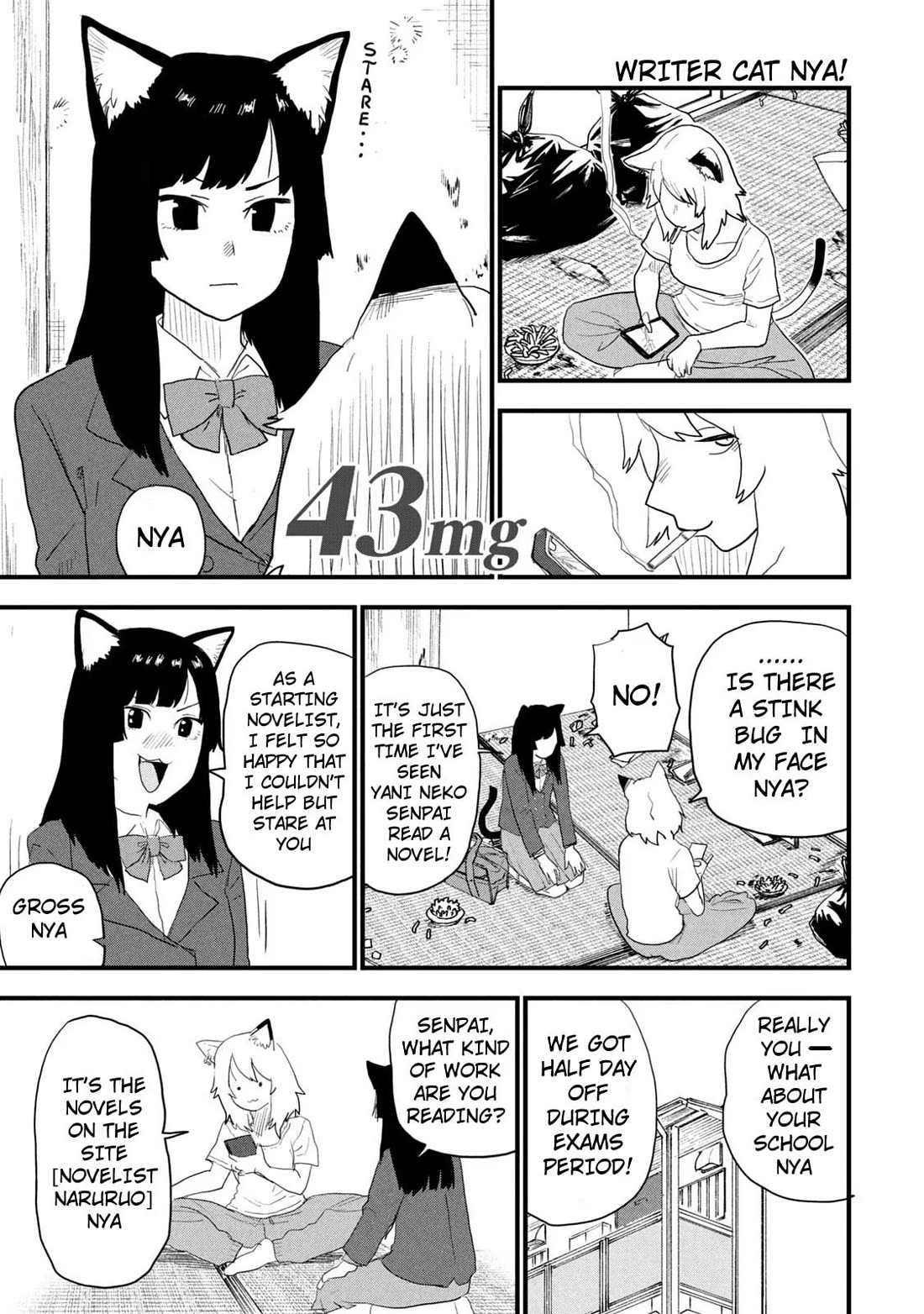 Chainsmoker Cat chapter 43 page 1