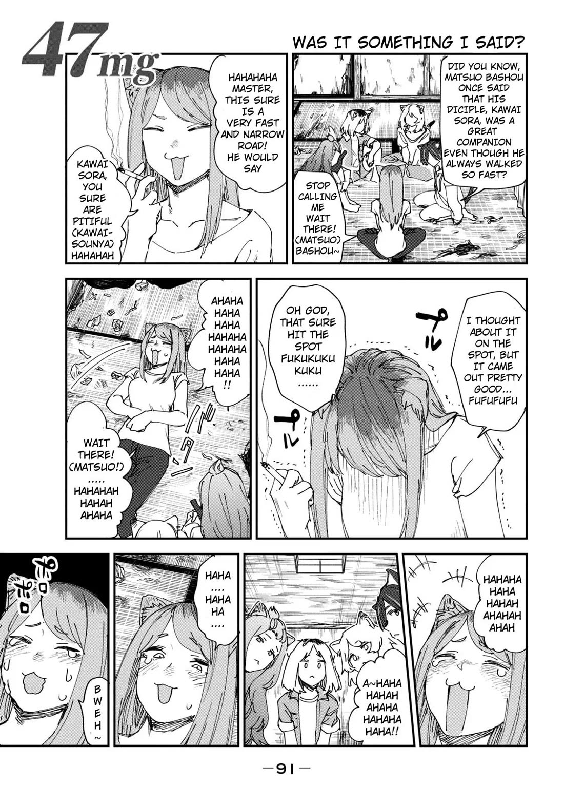 Chainsmoker Cat chapter 47 page 1