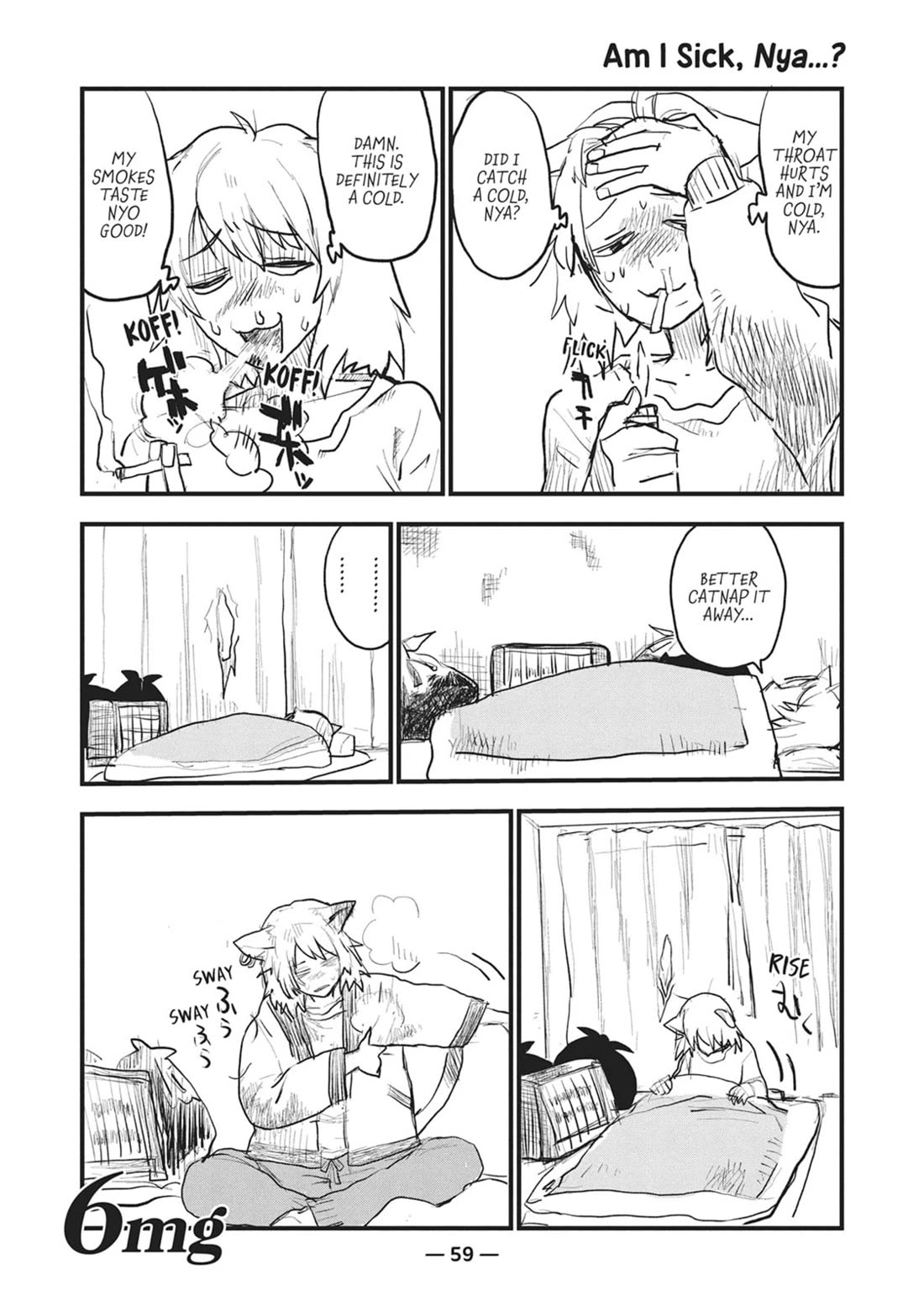 Chainsmoker Cat chapter 6 page 1