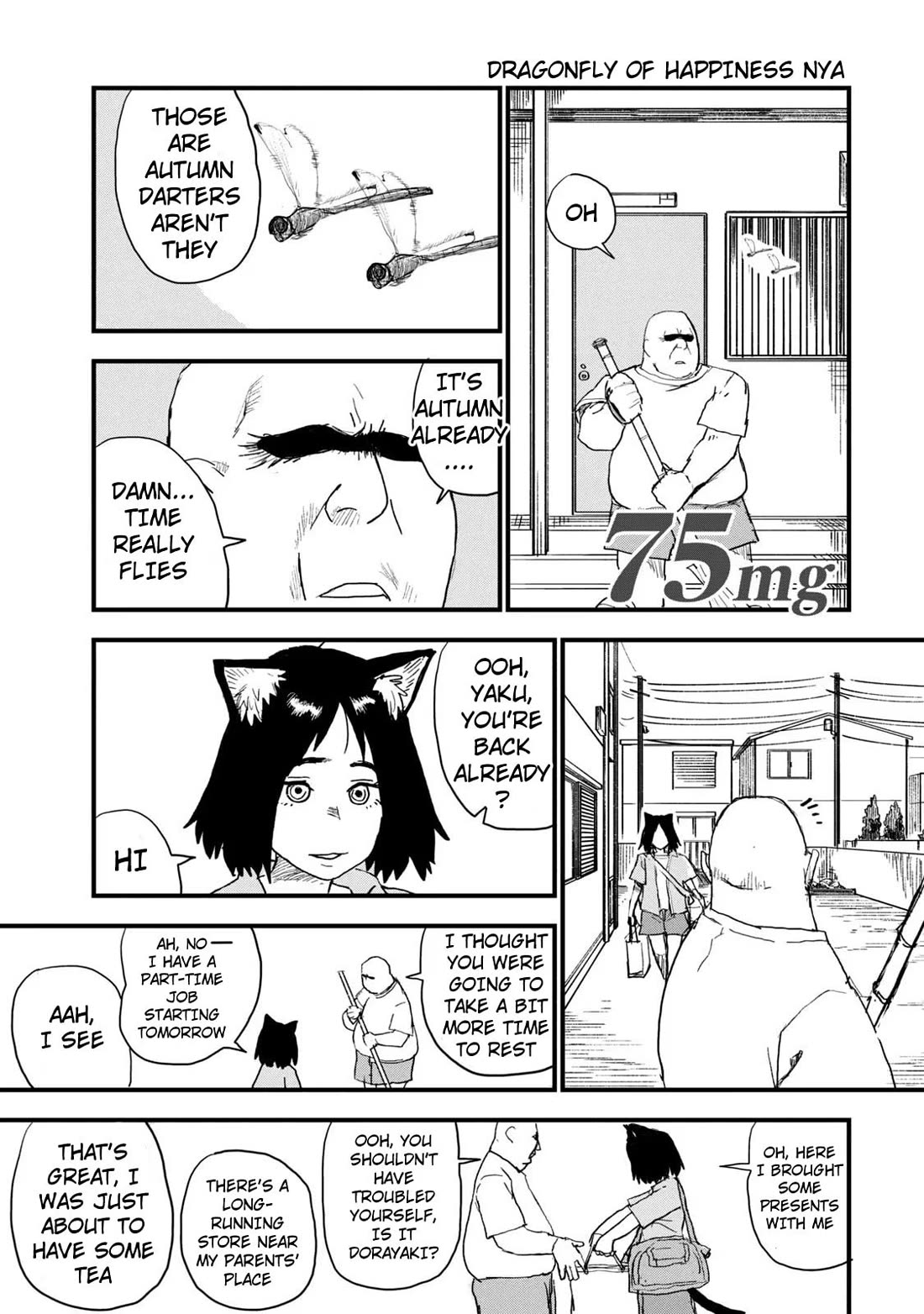 Chainsmoker Cat chapter 75 page 1