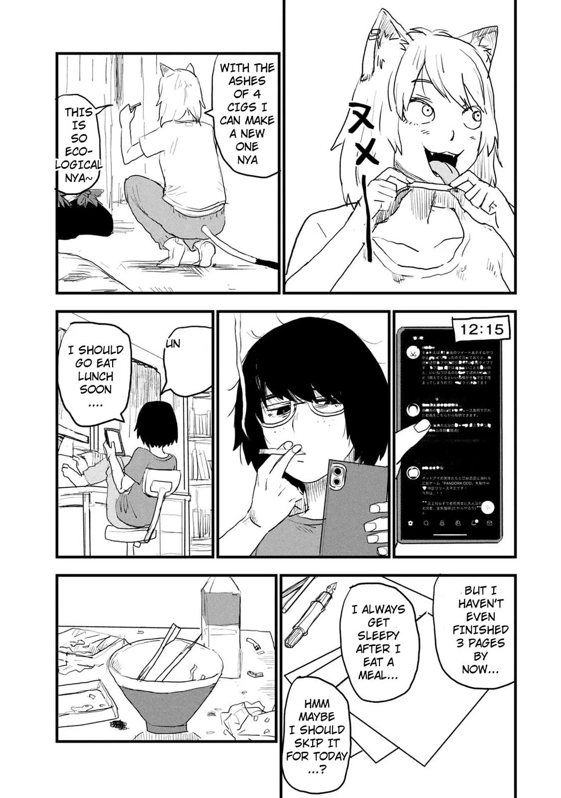 Chainsmoker Cat chapter 78 page 3