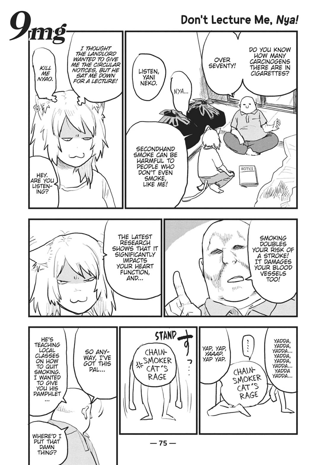 Chainsmoker Cat chapter 9 page 1