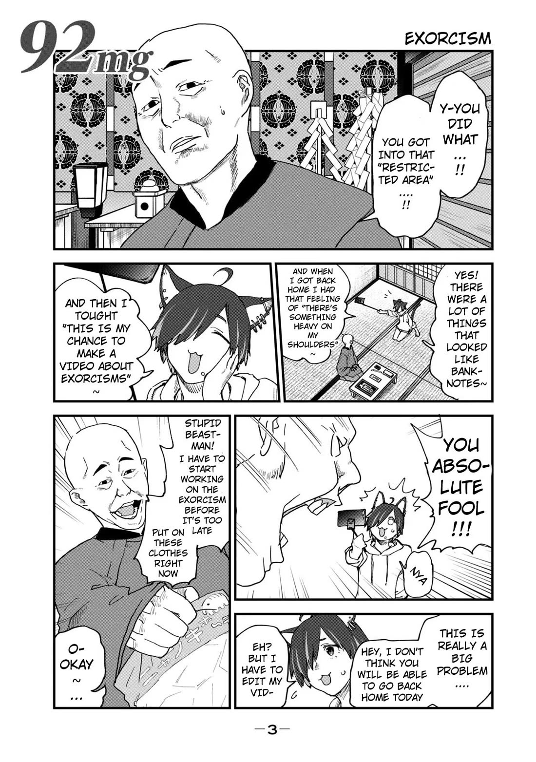 Chainsmoker Cat chapter 92 page 3