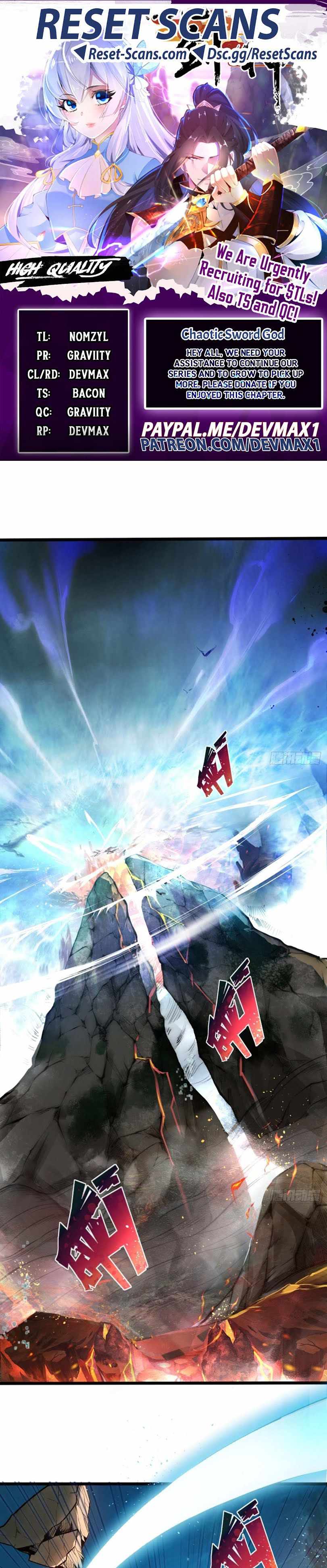 Chaotic Sword God (Remake) chapter 1 page 1