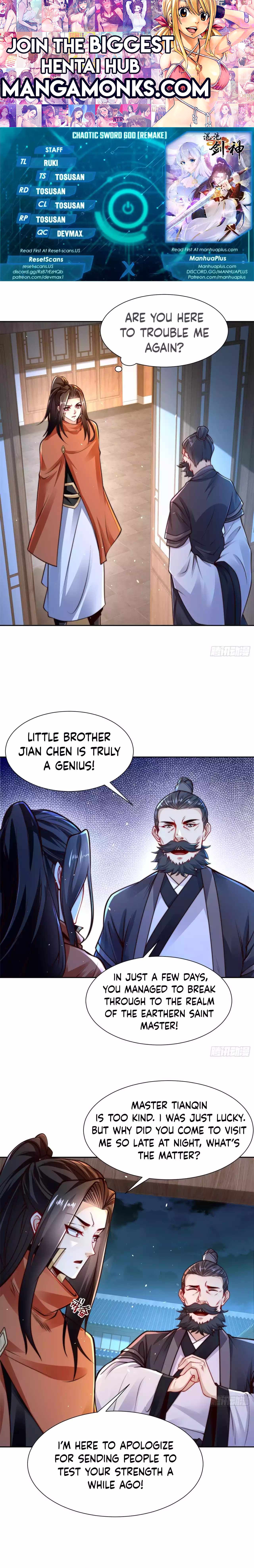 Chaotic Sword God (Remake) chapter 104 page 1
