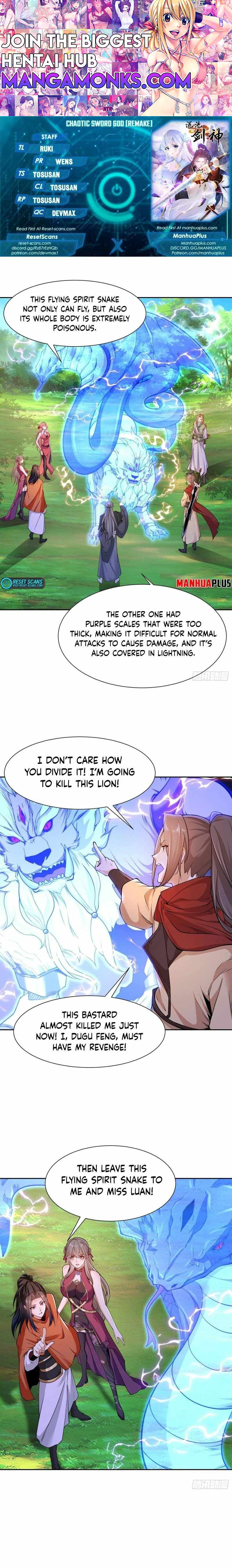 Chaotic Sword God (Remake) chapter 114 page 1