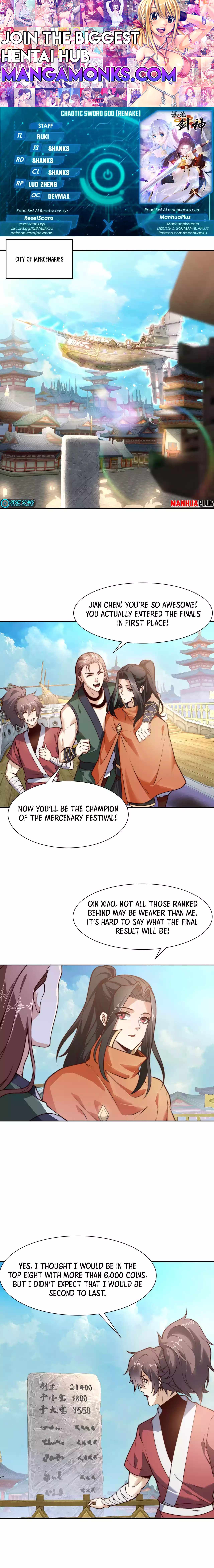 Chaotic Sword God (Remake) chapter 121 page 1