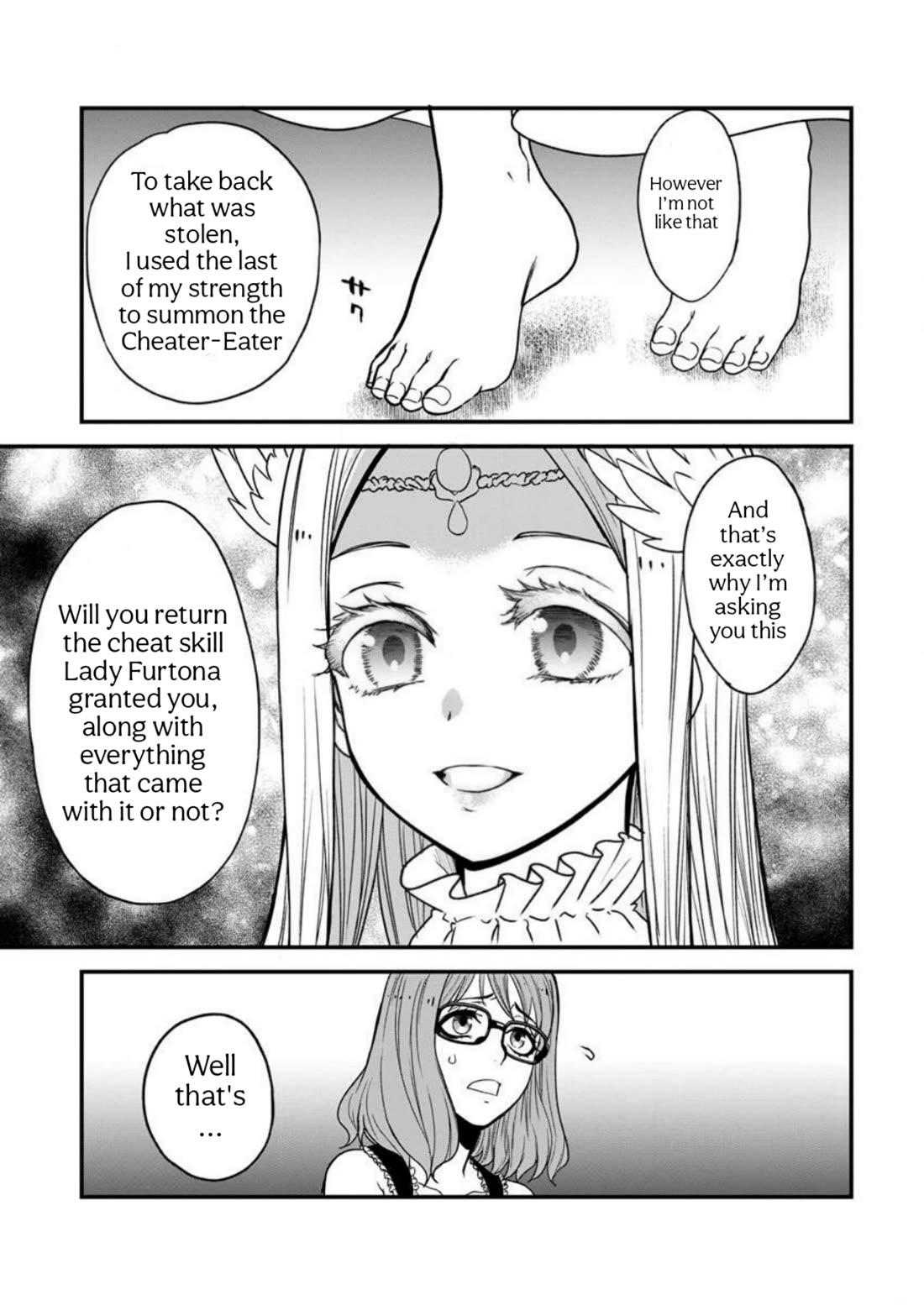 Cheat Eater: Destroyer of those Summoned from Different Worlds chapter 9 page 21