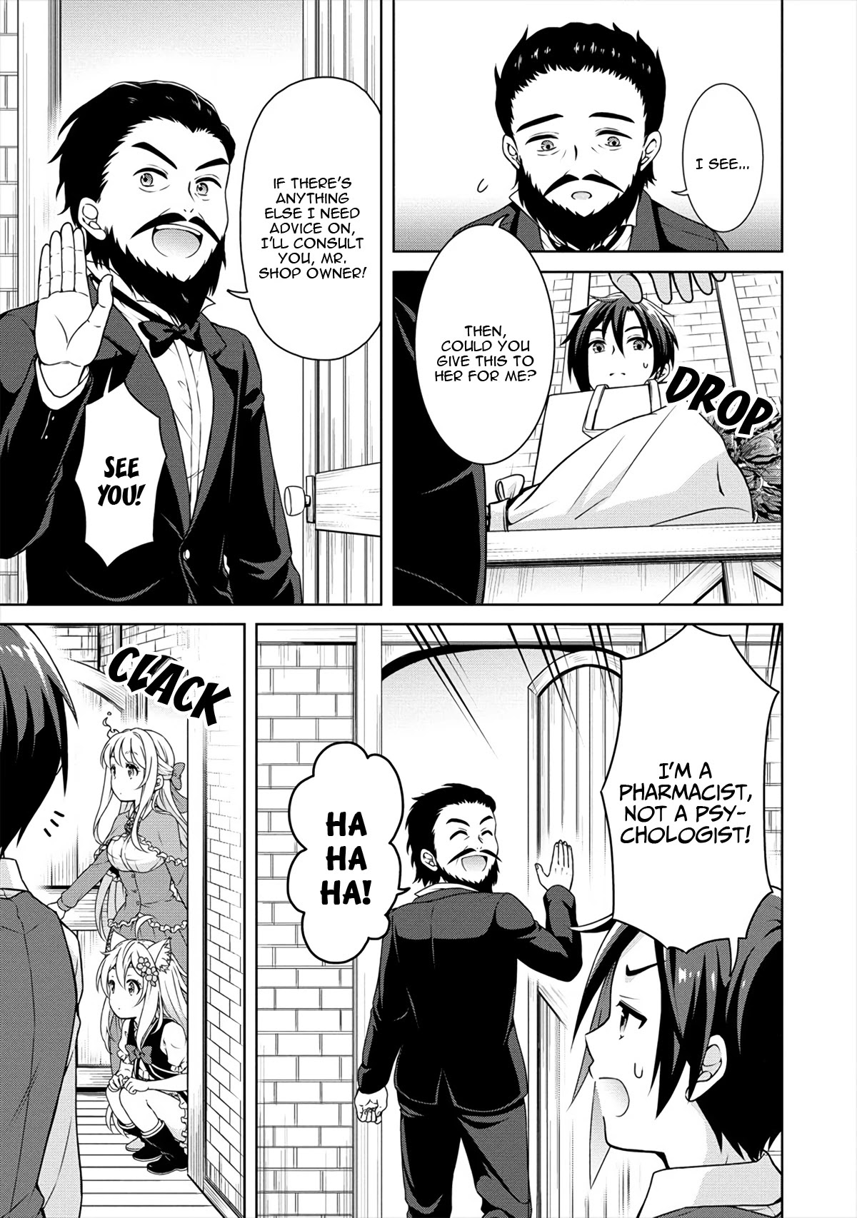 Cheat Pharmacist's Slow Life: Making a Drugstore in Another World chapter 19 page 4