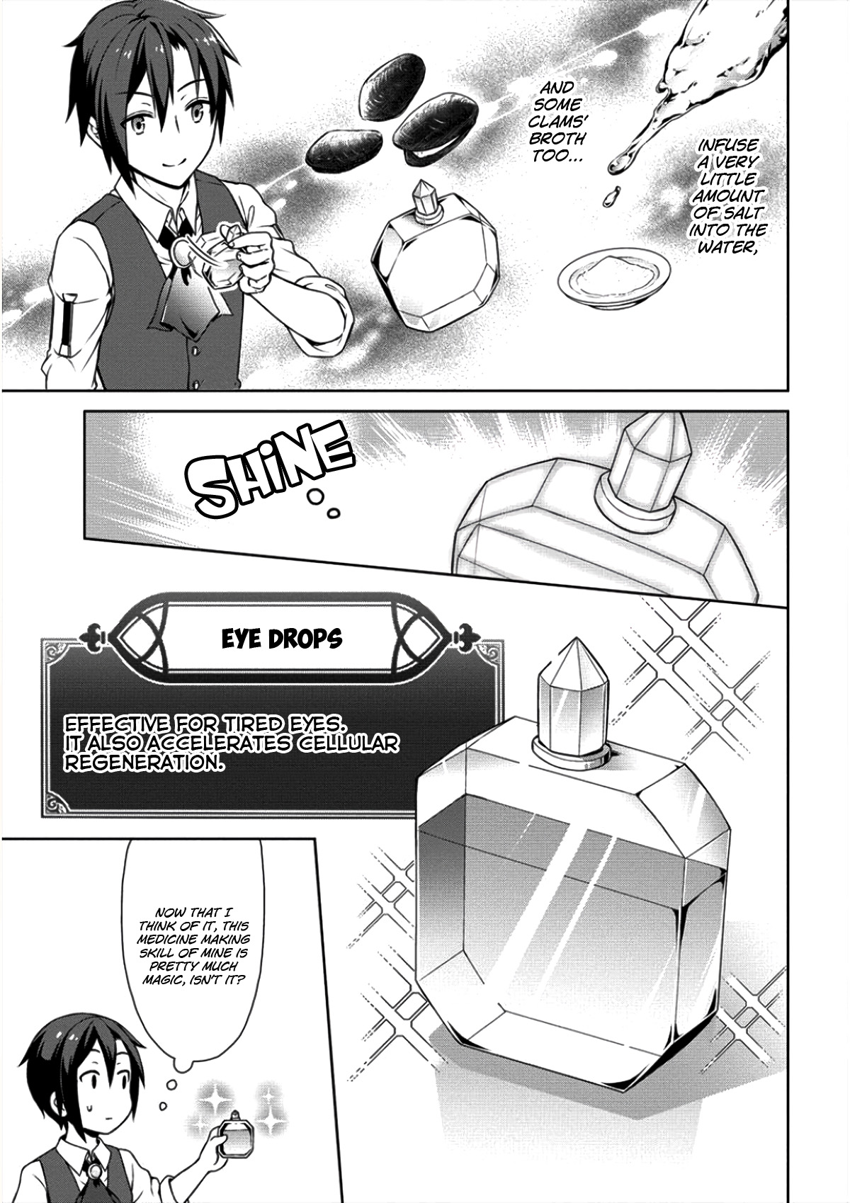 Cheat Pharmacist's Slow Life: Making a Drugstore in Another World chapter 5 page 20