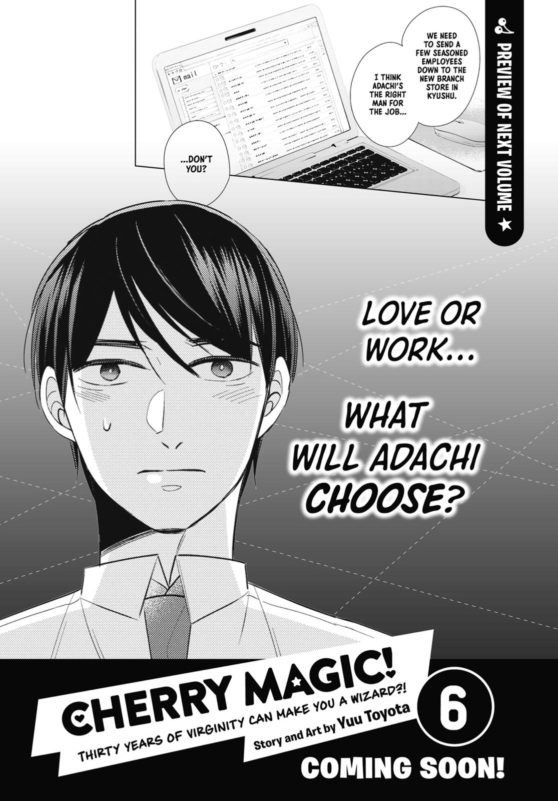 Cherry Magic! Thirty Years of Virginity Can Make You a Wizard?! chapter 29.5 page 29