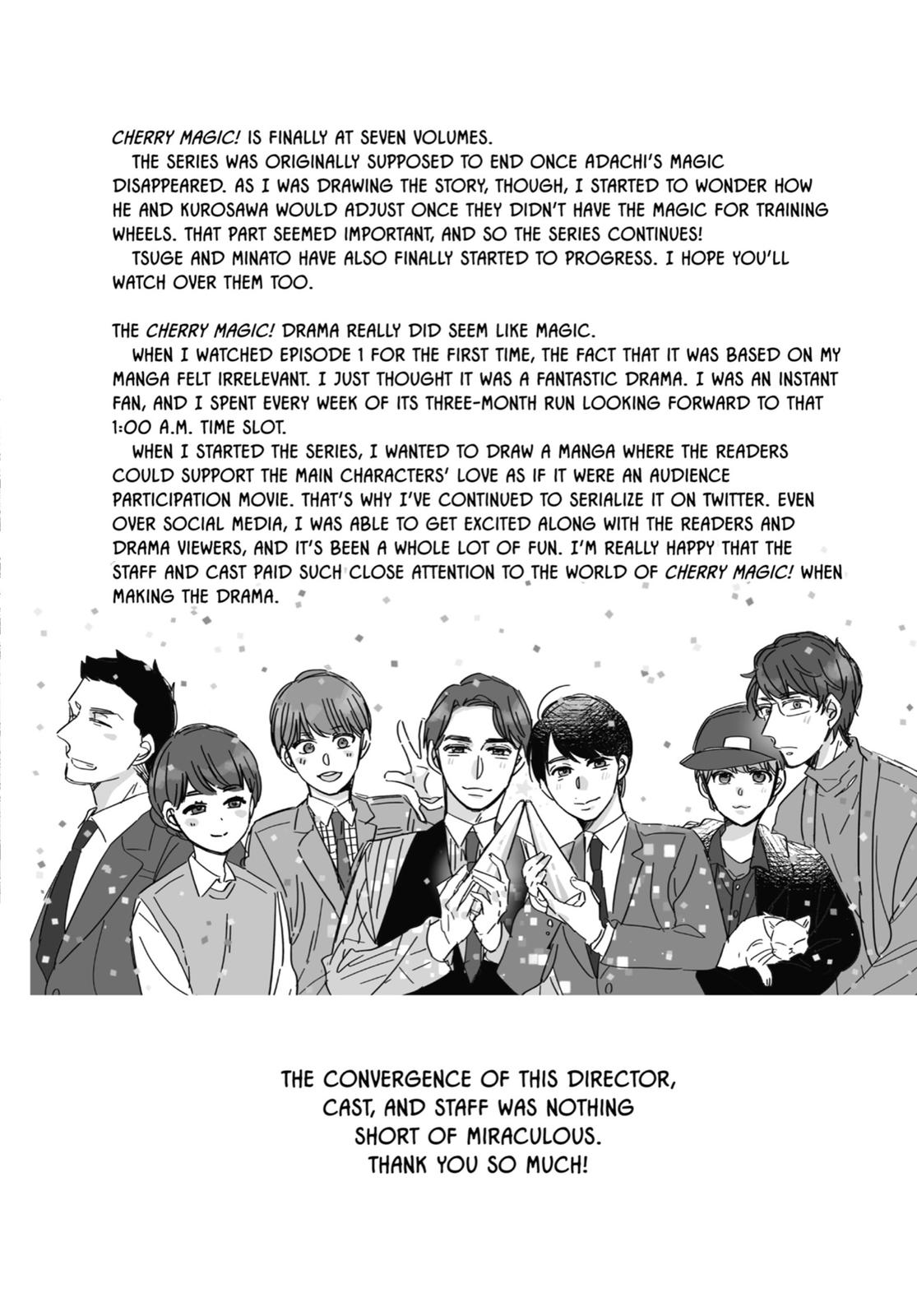 Cherry Magic! Thirty Years of Virginity Can Make You a Wizard?! chapter 38.5 page 38