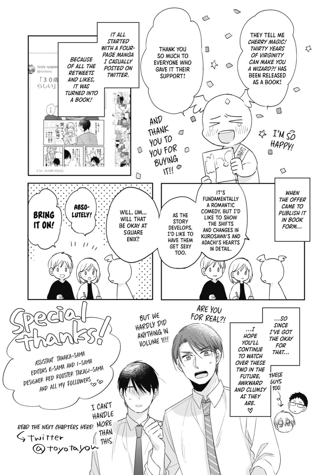 Cherry Magic! Thirty Years of Virginity Can Make You a Wizard?! chapter 5.5 page 41