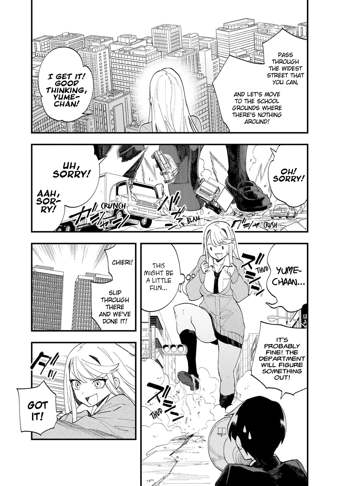 Chieri's Love Is 8 Meters chapter 10.5 page 10