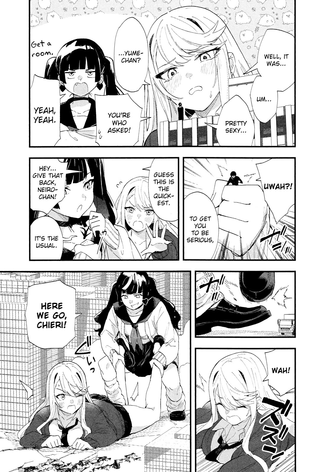 Chieri's Love Is 8 Meters chapter 43.5 page 15