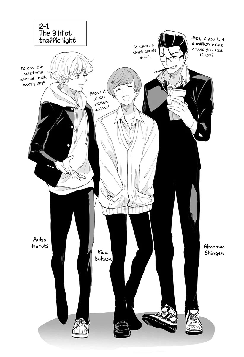 Chieri's Love Is 8 Meters chapter 44.1 page 3