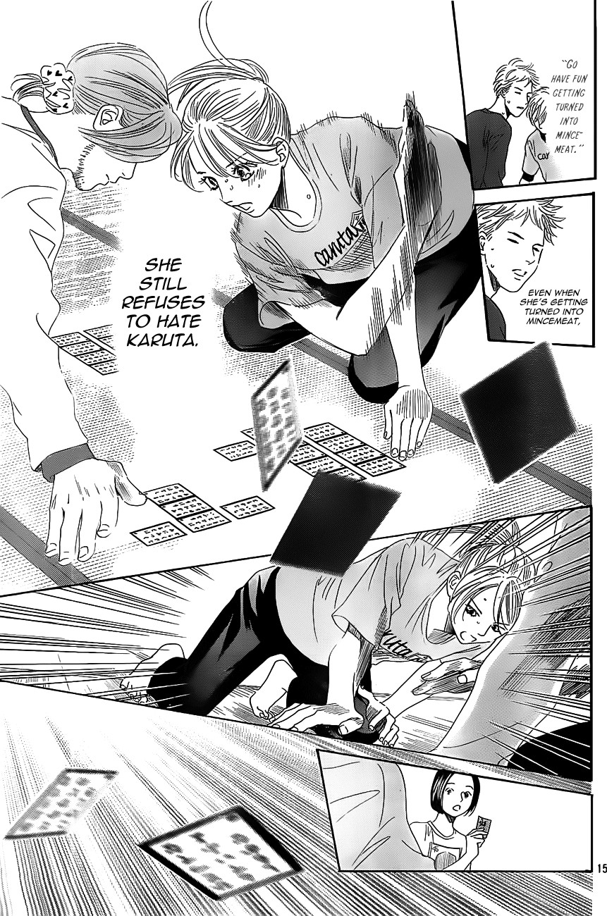 Chihayafuru chapter 122 page 14