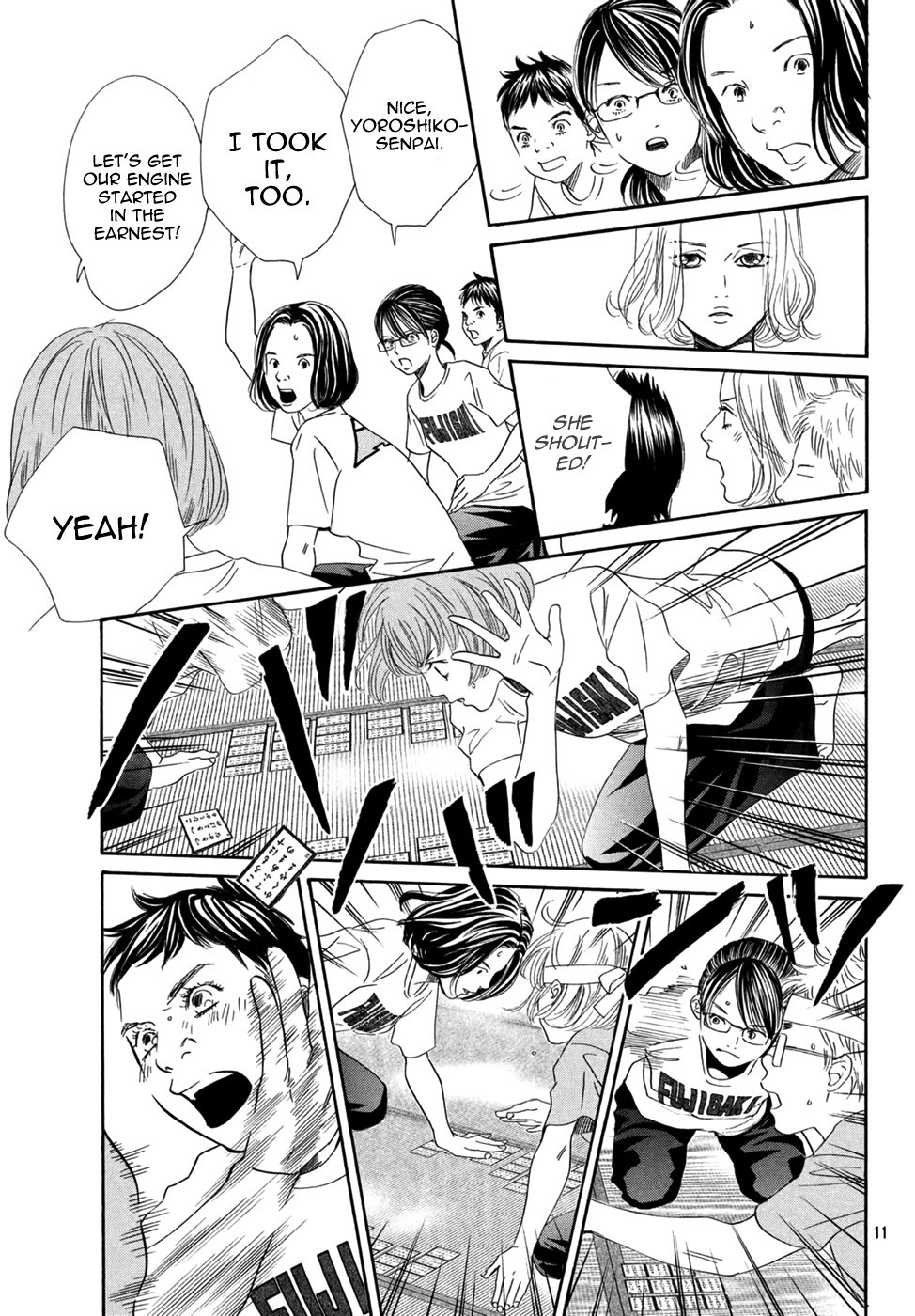 Chihayafuru chapter 158 page 10