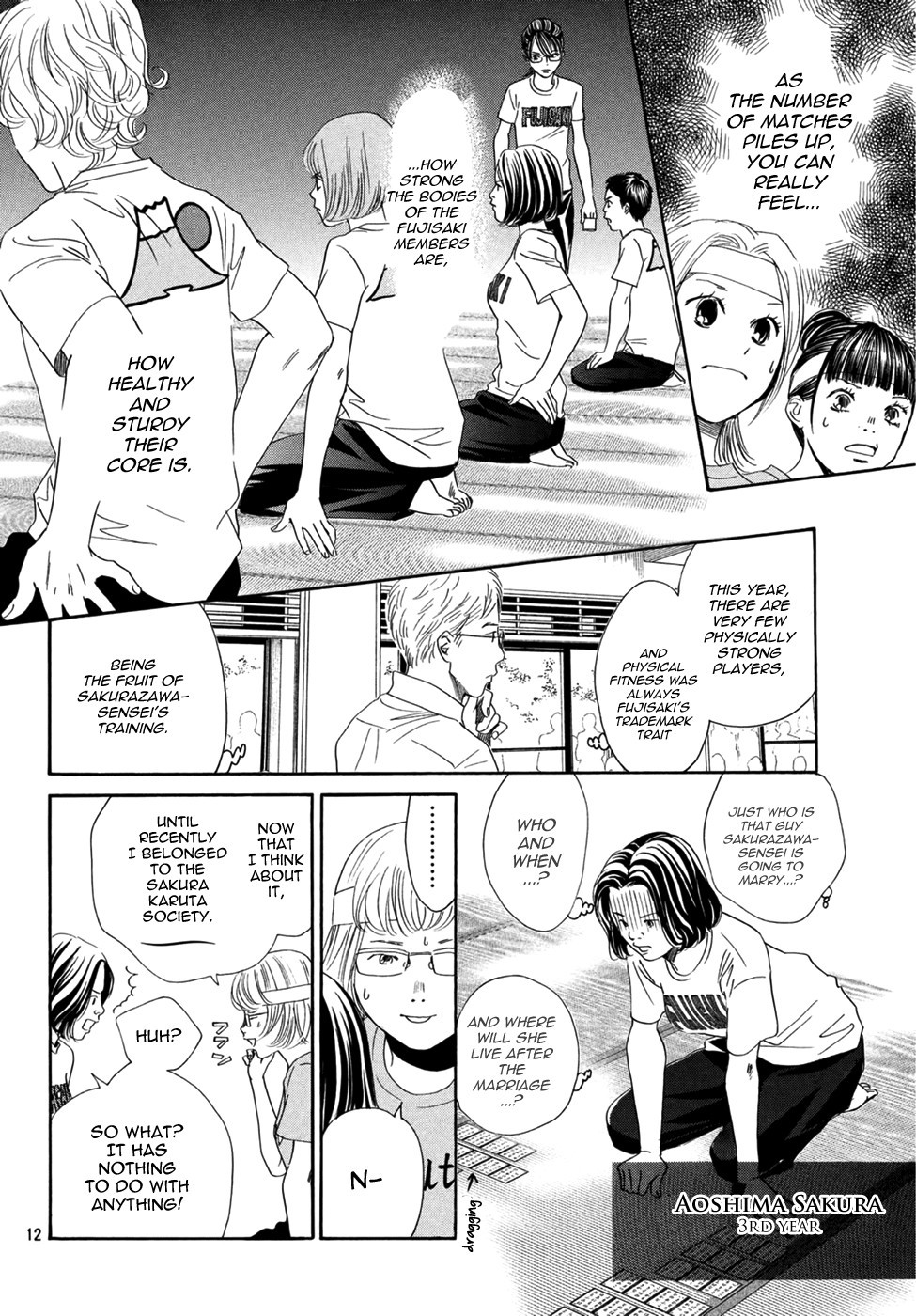 Chihayafuru chapter 158 page 11