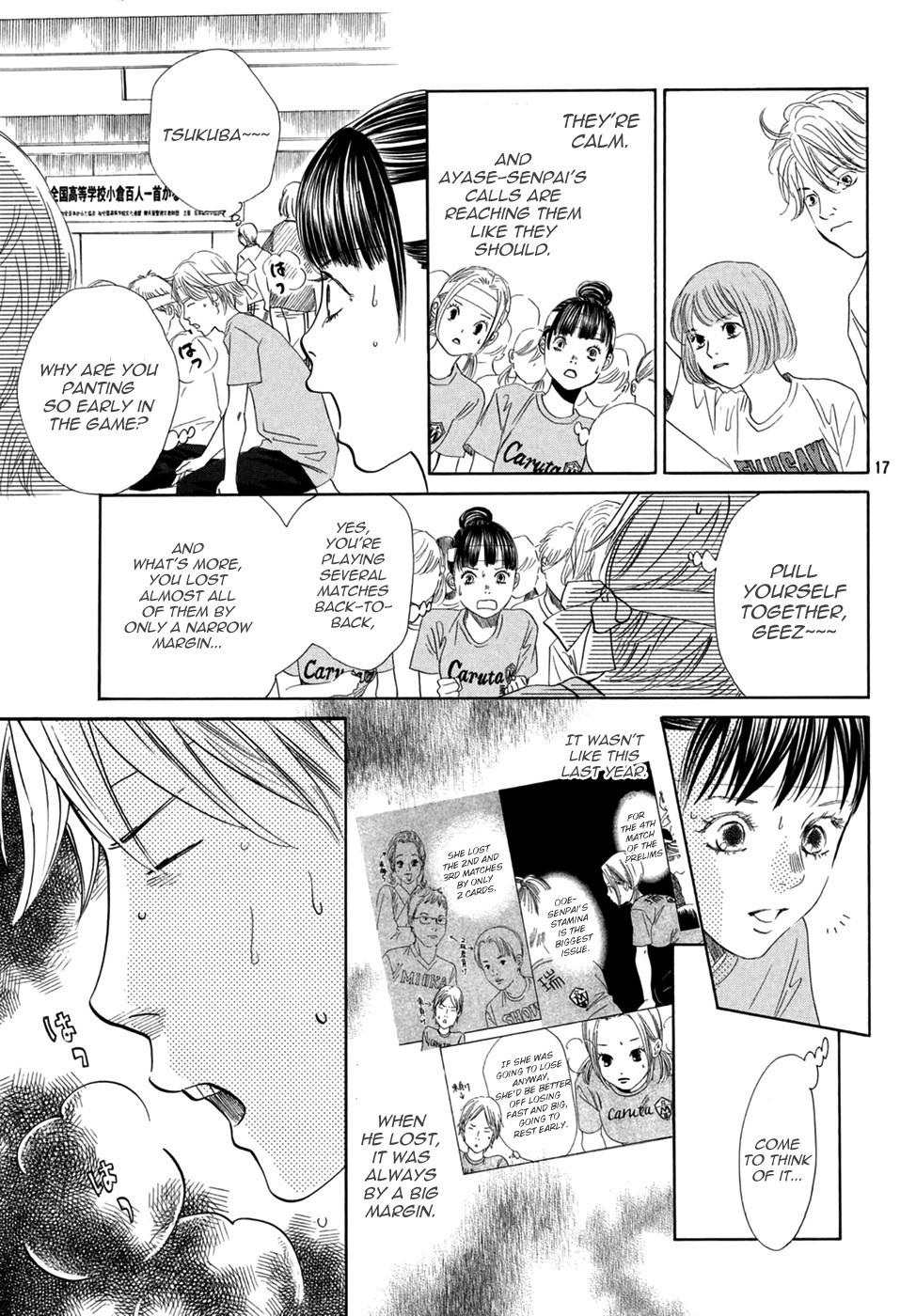 Chihayafuru chapter 158 page 16