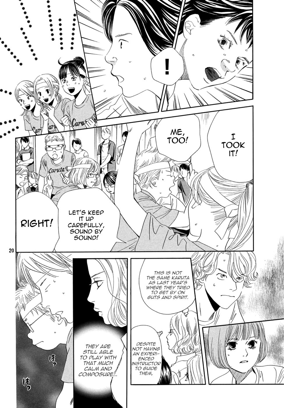 Chihayafuru chapter 158 page 19