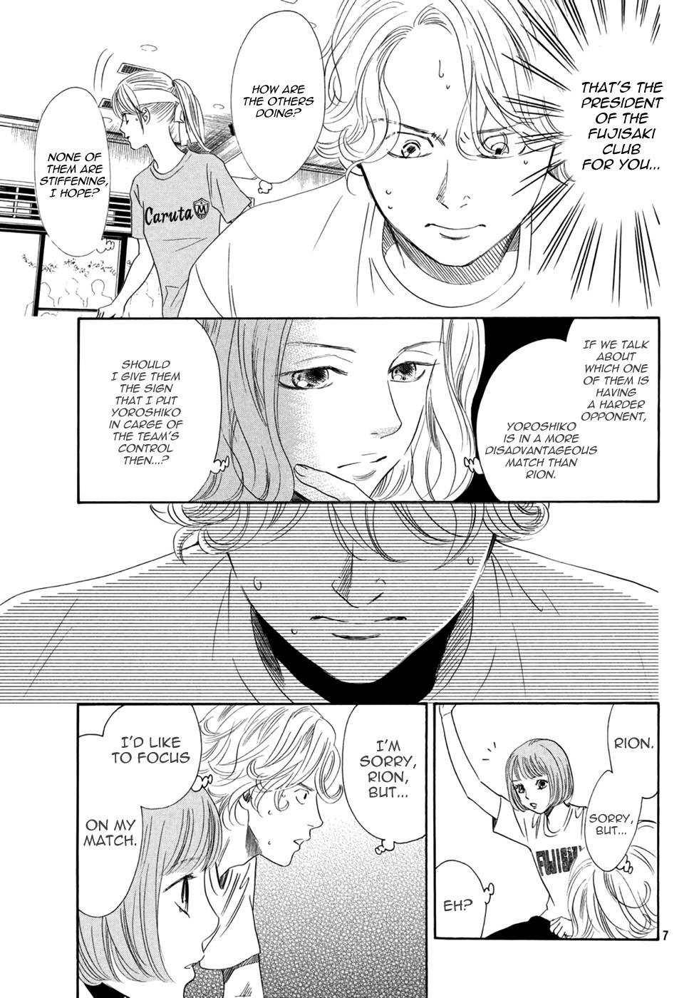 Chihayafuru chapter 158 page 6