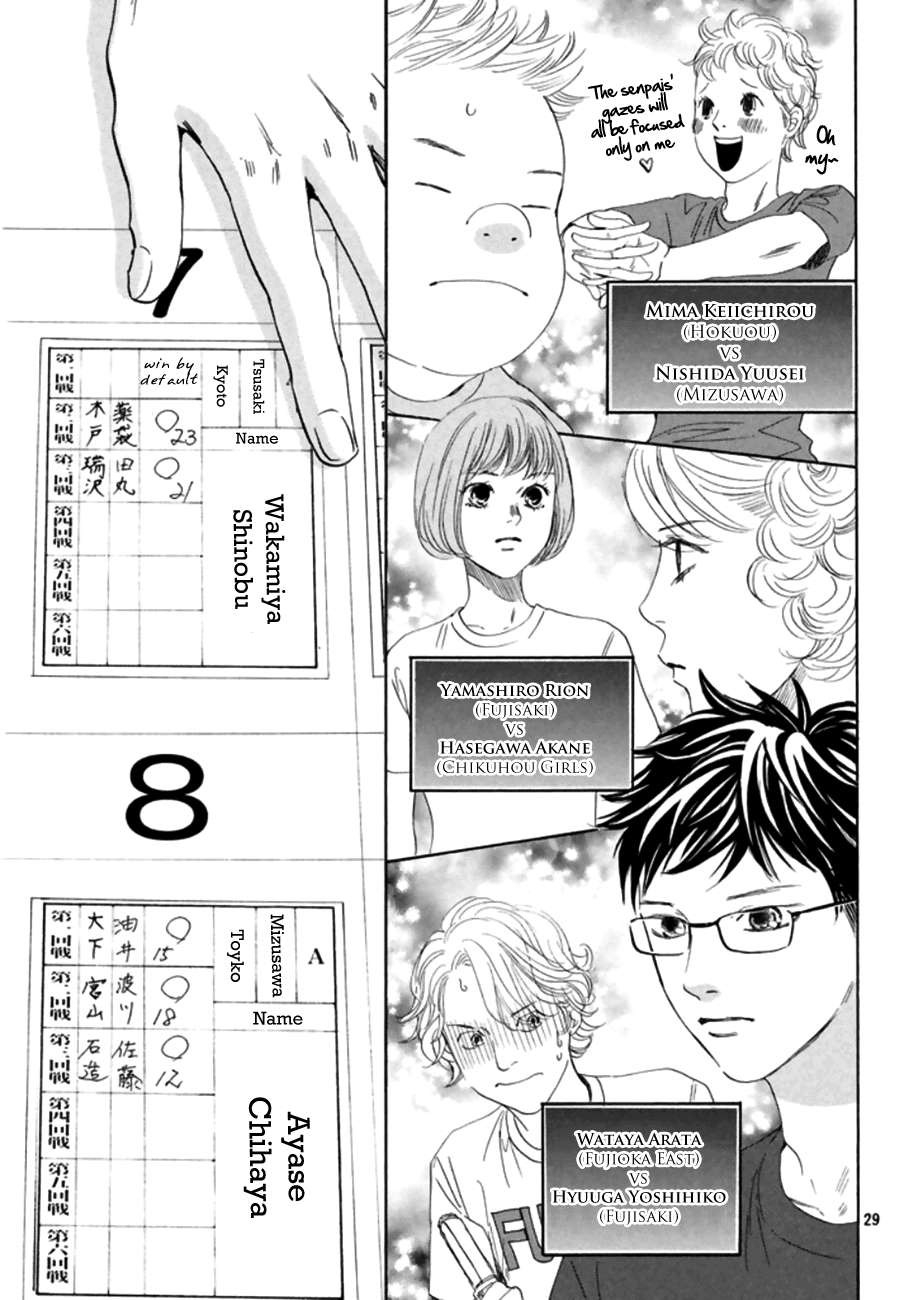 Chihayafuru chapter 166 page 28
