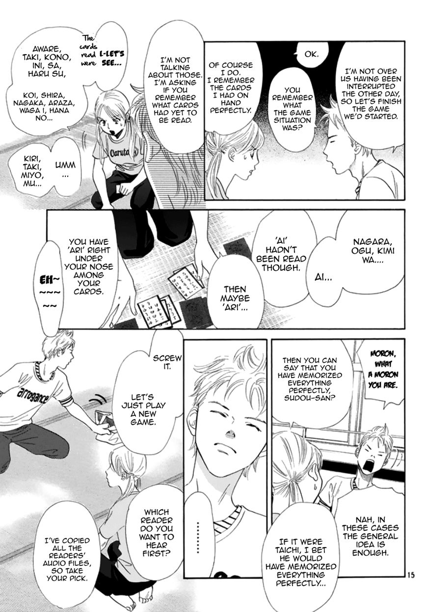 Chihayafuru chapter 177 page 14