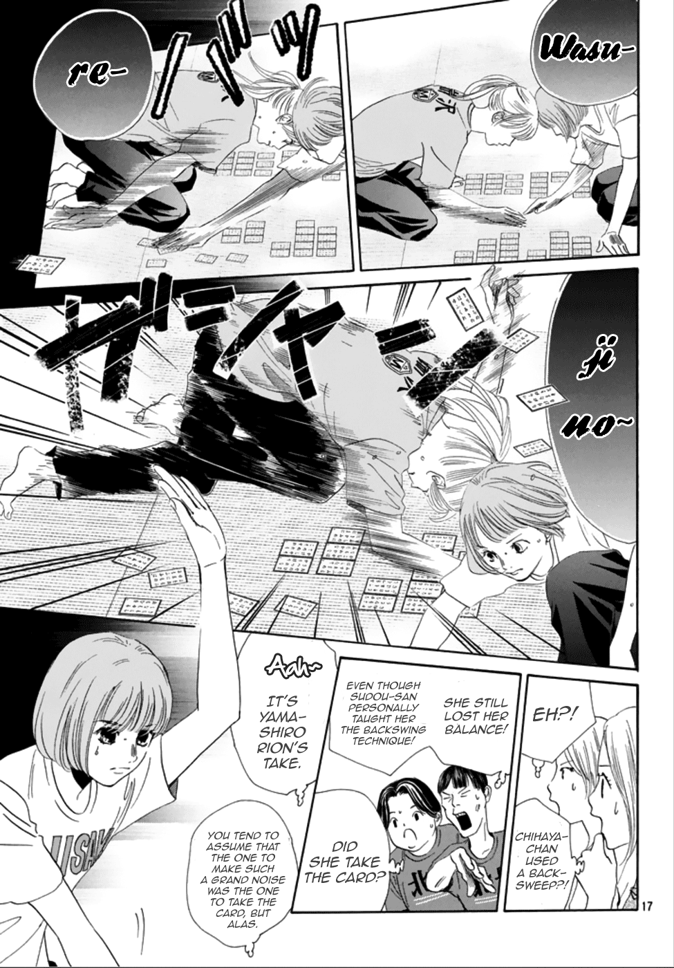 Chihayafuru chapter 185 page 16
