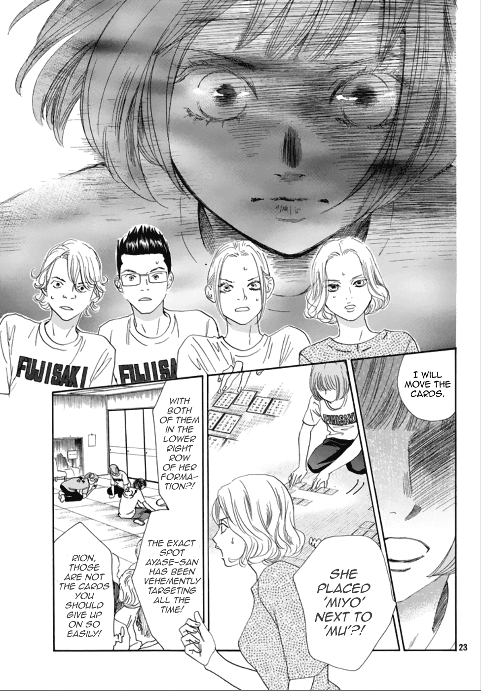 Chihayafuru chapter 185 page 22
