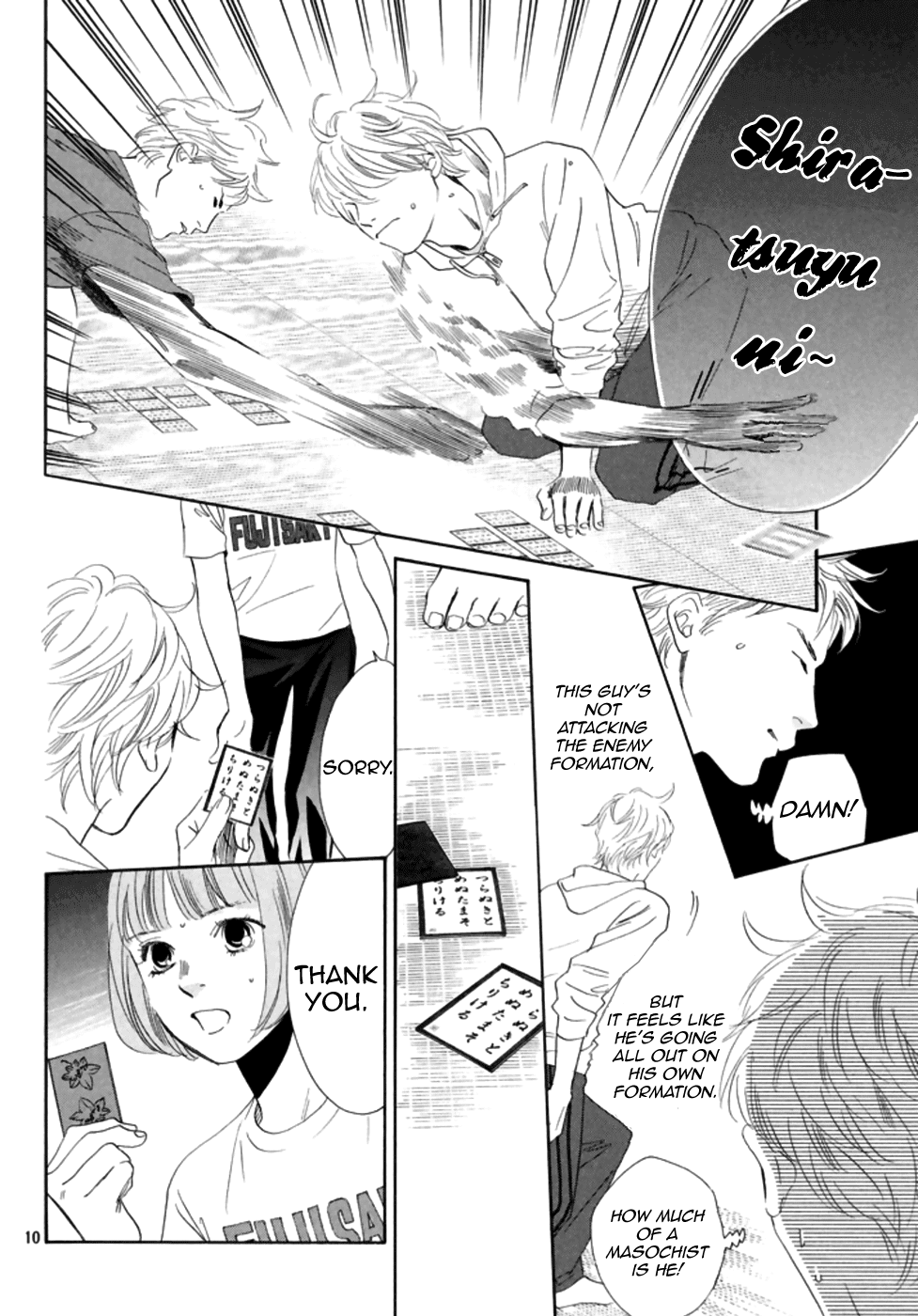Chihayafuru chapter 186 page 10