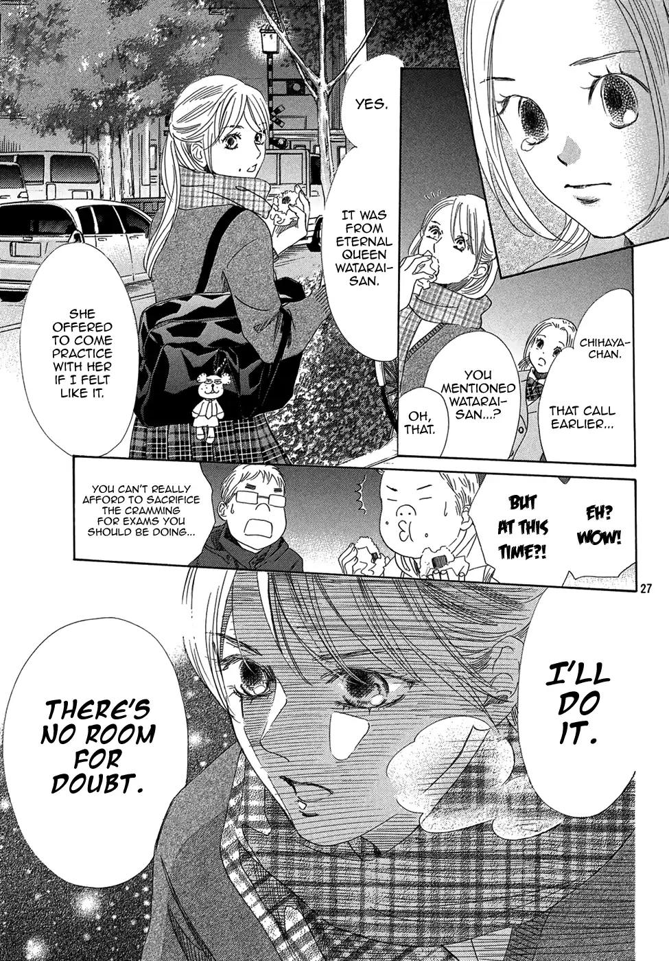Chihayafuru chapter 207 page 27