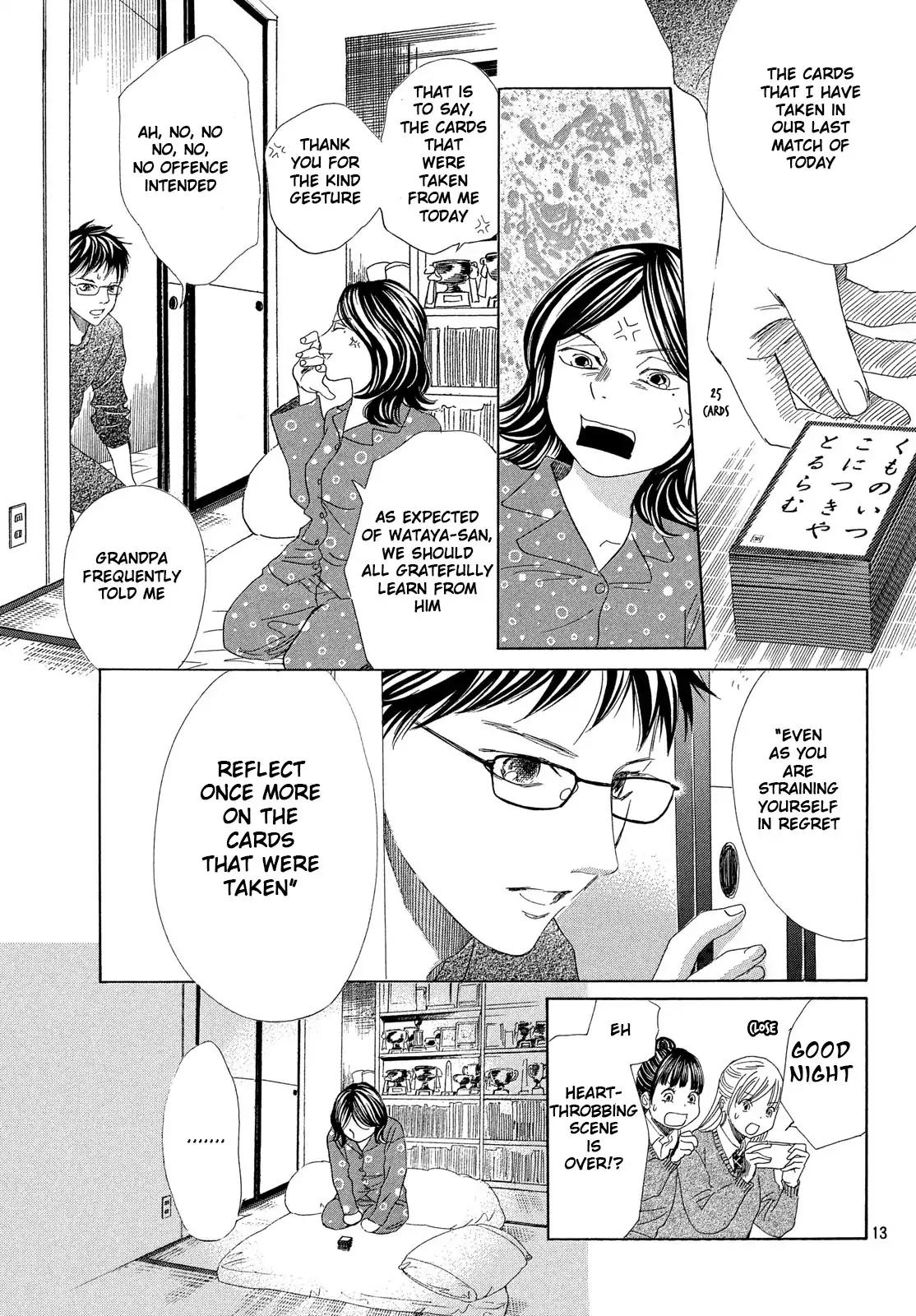 Chihayafuru chapter 209 page 13