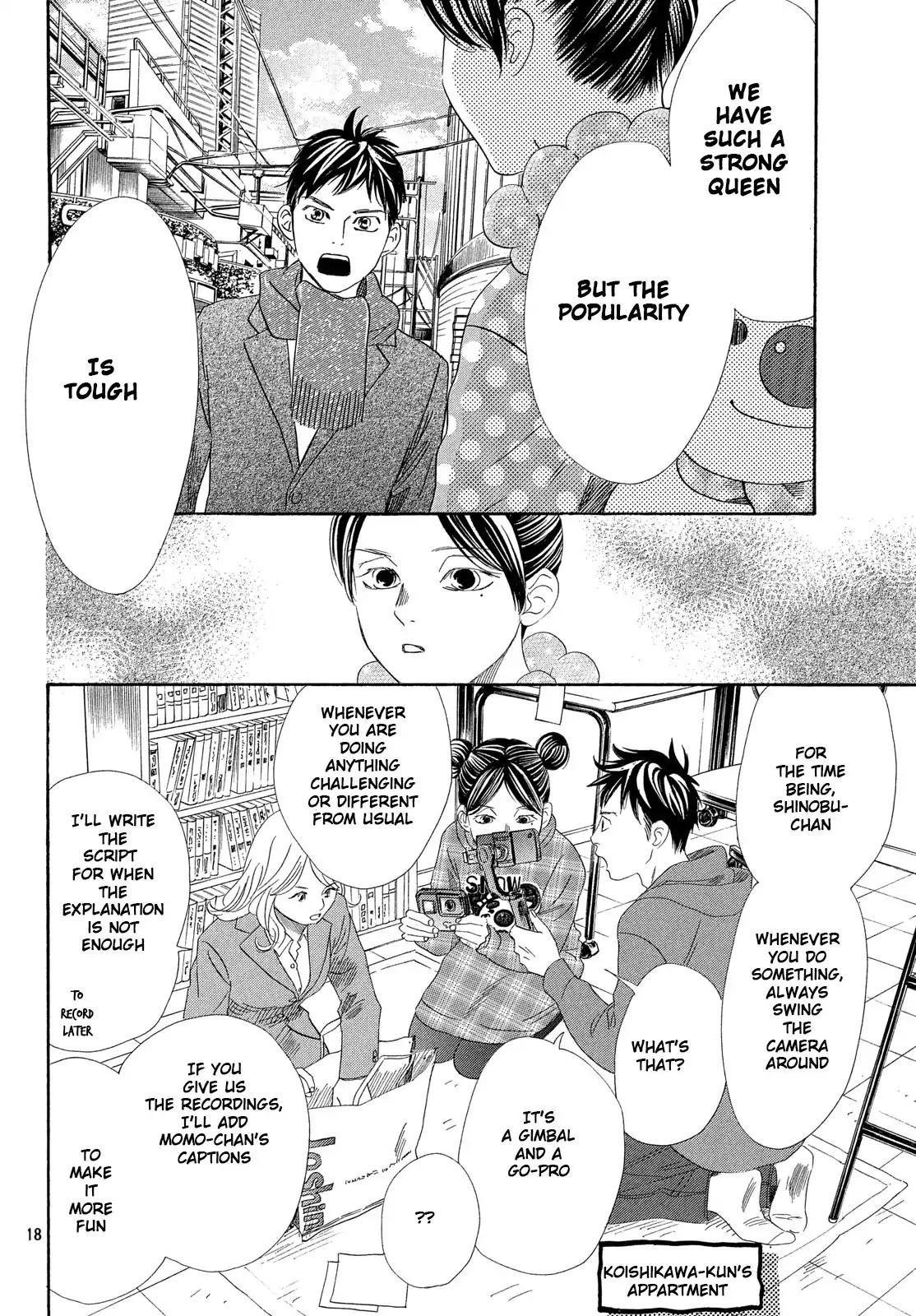 Chihayafuru chapter 210 page 18