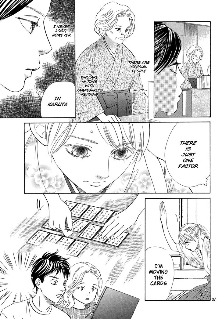 Chihayafuru chapter 221 page 37