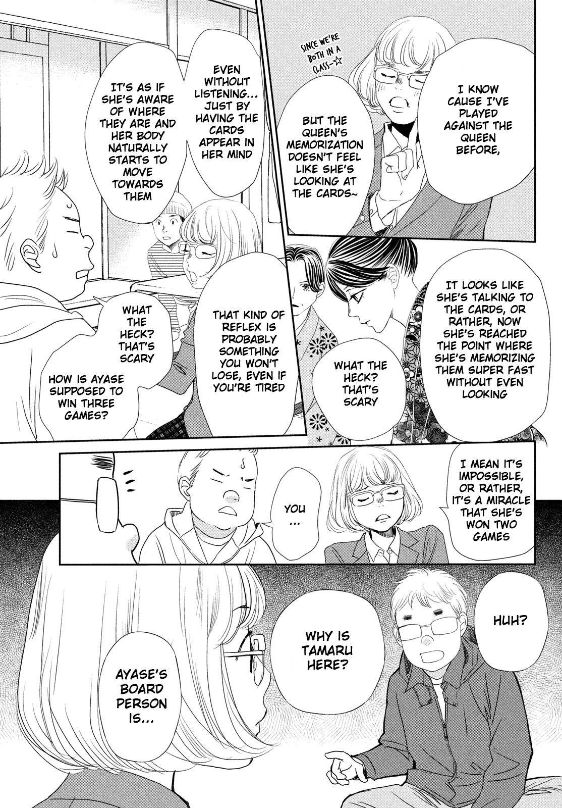 Chihayafuru chapter 239 page 28