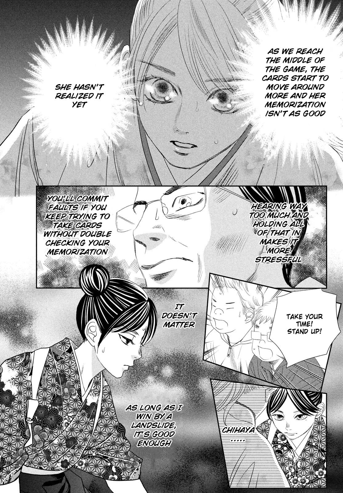 Chihayafuru chapter 241 page 19